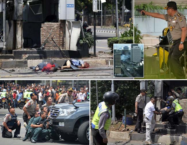 Bom Sarinah Jakarta jadi Berita Utama di Mancanegara